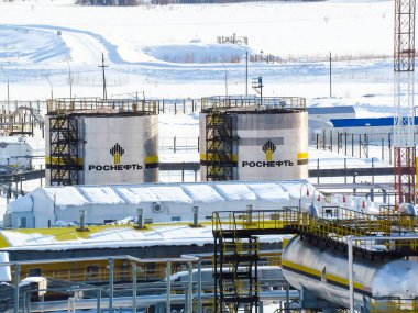 Petrol Tankları petrol şirketi Rosneft.