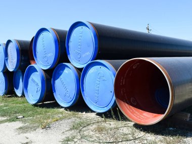 Gaz boru hattı, boru montaj önce