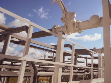 Boru hattında mandalı