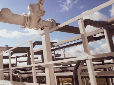 Boru hattında mandalı