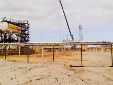 Ayırıcı. Ekipman petrol ayrılması için. Modüler petrol tedavi u