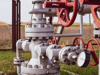 Kapama vanaları yüksek basınçlı ekipman akışı. Petrol donanımı