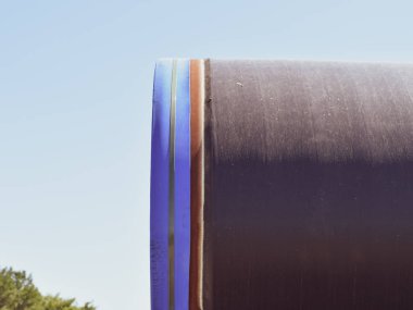 Gaz boru hattı, boru montaj önce