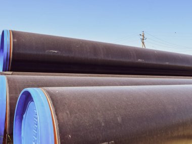 Gaz boru hattı, boru montaj önce