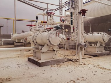 Petrol rafine sıcak ürünler pompalama için pompa