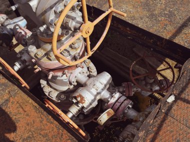 De petrol ve gaz üretim için. Petrol kuyusu geçen ekipman. Petrol üretimi. Kuban Wells. Hidrokarbon çıkarımı.