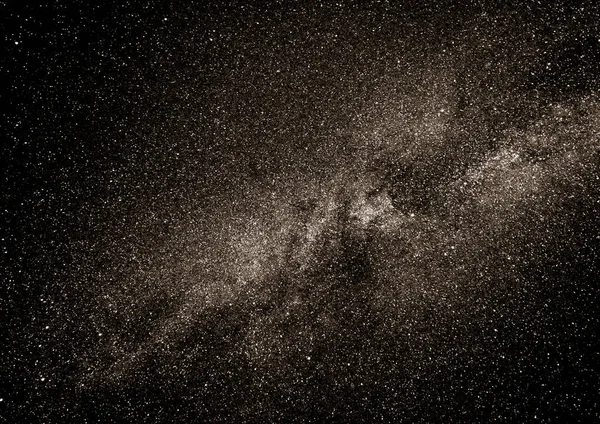 별이 빛나는 밤 하늘입니다. 우리의 은하계 — 스톡 사진