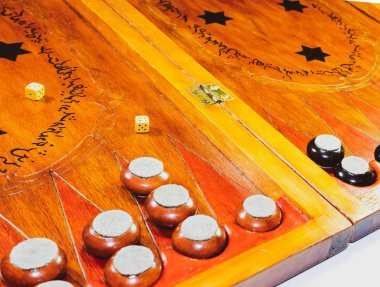 Tavla. Tavla el yapımı.