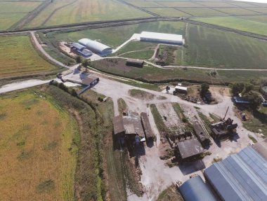 Hangar için depolama tarım PR galvanizli metal yaprak