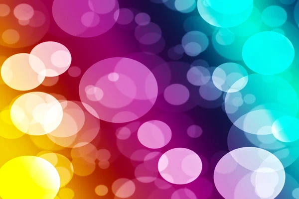 Fondo abstracto a todo color con luces bokeh —  Fotos de Stock