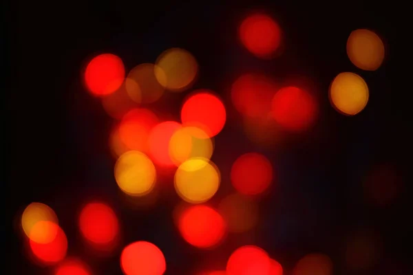 De-focused christmas lights background — Stock Photo, Image