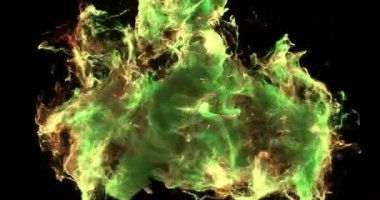 Hareketli arka plan Vj Loop - parçacıklar 4k + mat