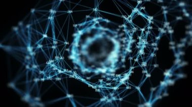 Uçan aracılığıyla - dijital rasgele basamak pleksus tünel Alpha mat