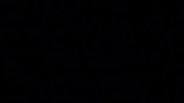 Jaune orange couleur onde de choc forme de coeur Saint-Valentin éclate l'espace de copie 60fps 