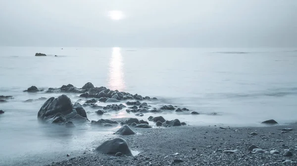 Лід на березі моря — стокове фото