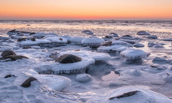 L'hiver sur la côte — Photo