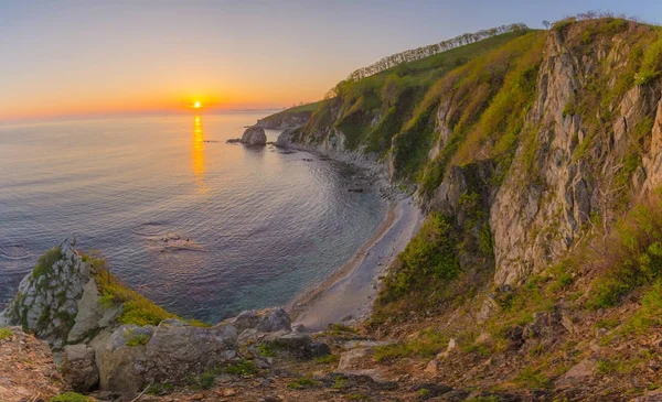 Gökyüzü ve dalgalar deniz manzara