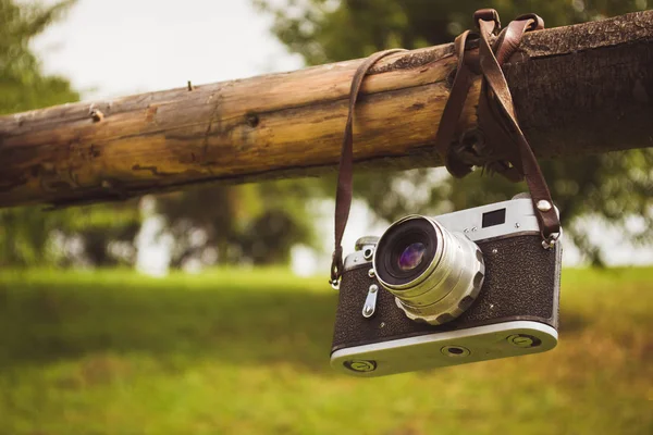 Câmera retro velha — Fotografia de Stock