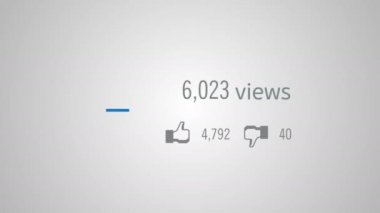 Yazılı sayısı YouTube. İnsanlar koymak gibi Sayısı sayacı.