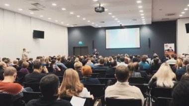 İş İnsanları Semineri Konferansı Toplantı Ofisi Eğitim Konsepti