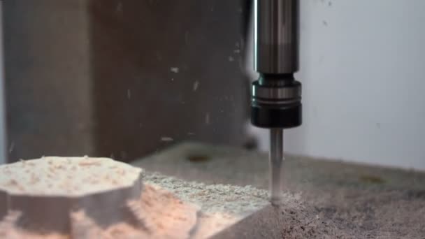 CNC-Fräsmaschine — Stockvideo