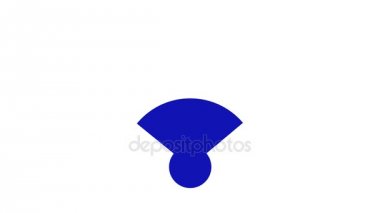 Kablosuz ağ kutsal kişilerin resmi. Wi-Fi sembolü