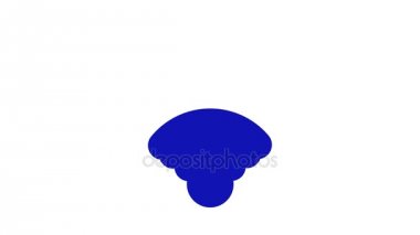 Kablosuz ağ kutsal kişilerin resmi. Wi-Fi sembolü