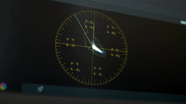 Vue frontale rapprochée du moniteur de forme d'onde vidéo avec des couleurs RVB séparées et des changements d'onde pour la lecture 