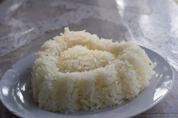 Thaise Rijst Met Kokosmelk — Stockfoto