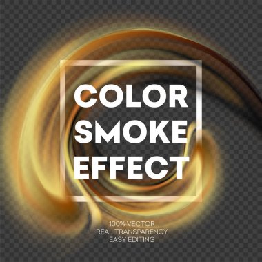 Renkli duman etkisi arka plan tasarlamak. Vektör çizim