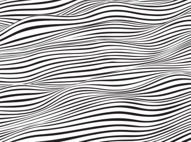 Black Strips line Abstract Background. Vector illustration clipart