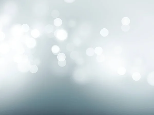 Gray sky with lens flare and bokeh pattern background. Vector illustration — ストックベクタ