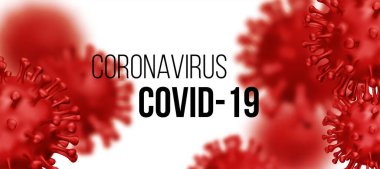 Coronavirus 2019-nCov romanı Coronavirus kavramı geçmişi. Gerçekçi Vektör illüstrasyonu