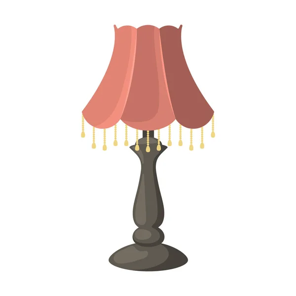 Tabelpictogram lampen — Stockvector