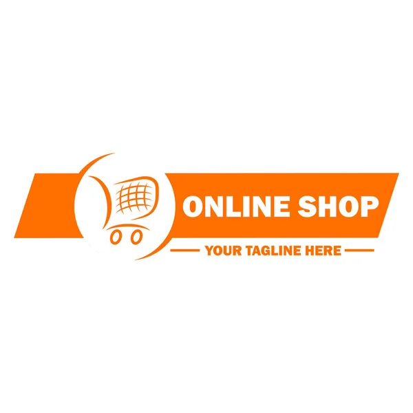 Online Shop Logo tasarım şablonu