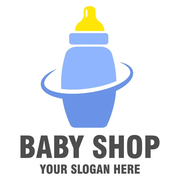 Baby shop logo design — Stock Vector