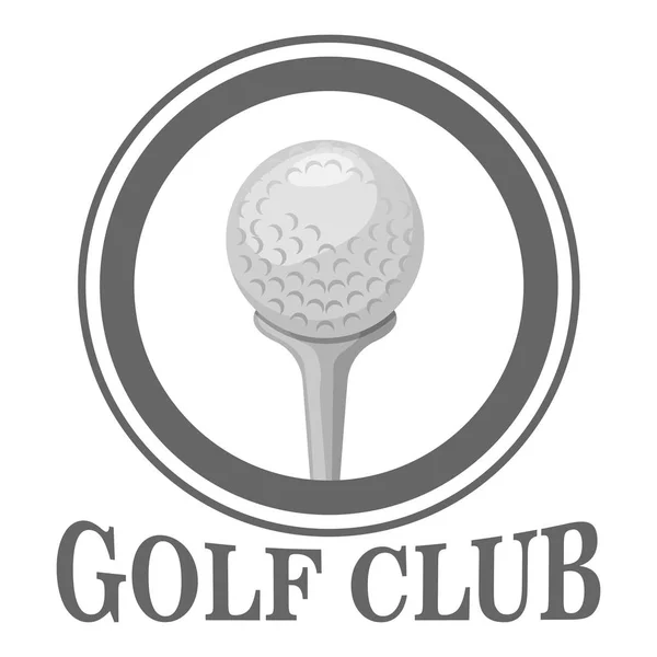 Golfklubb logo designmall — Stock vektor