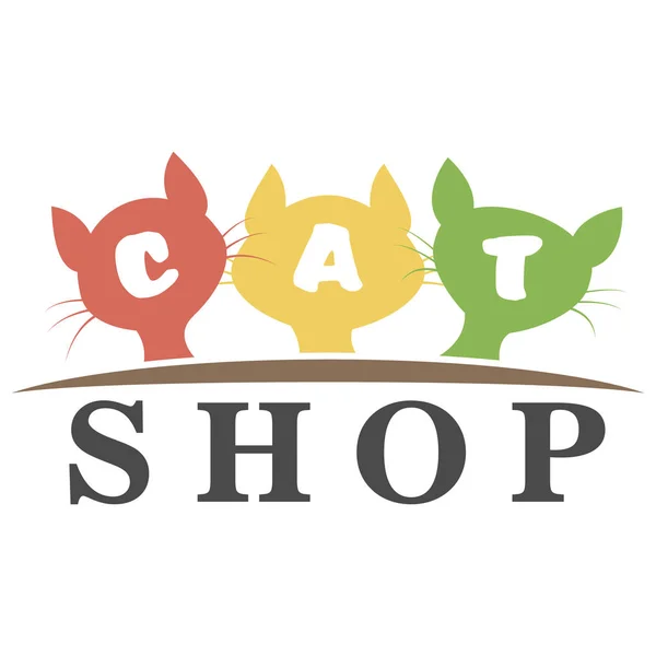 Modelo de logotipo do gato —  Vetores de Stock