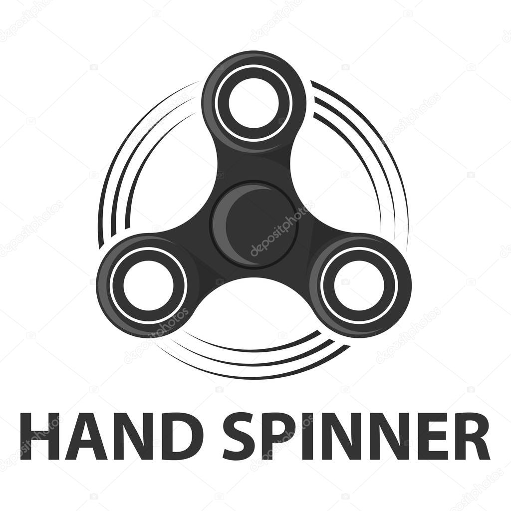 Hand spinner vector illustration on white background eps 10