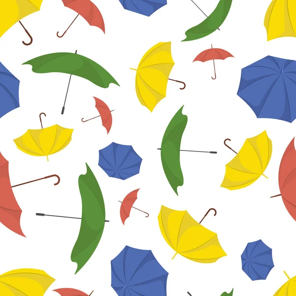 Wzór bezszwowy parasol — Wektor stockowy