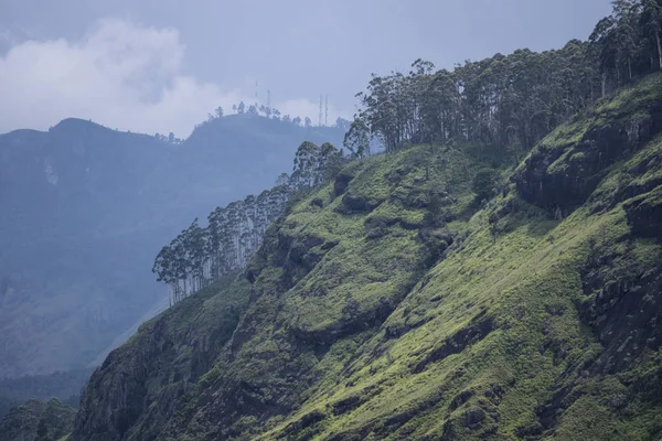Vista de Little Adams Peak para Ella Rock, Sri Lanka — Fotografia de Stock