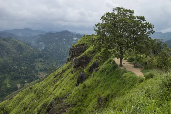 Little Adams panorama de pico, Ella, Sri Lanka — Fotografia de Stock