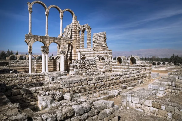 Lübnan'daki Anjar Emevi sarayda büyük Sarayı