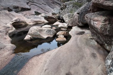 Venüs banyoları, nehir salonları Gap, Grampians, Victoria, Avustralya tarafından şeklinde kaya oluşumu