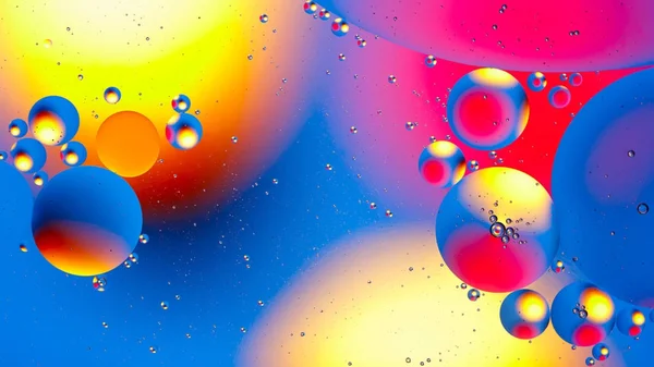 Space of bubbles balls abstraction background for web design and greeting cards