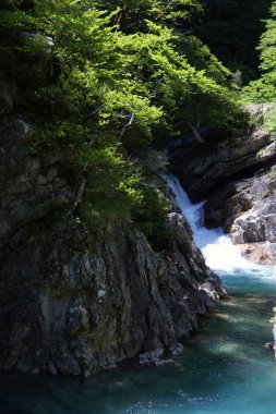 Aragon Pireneleri 'nde su damlası, Ordesa Vadisi, İspanya