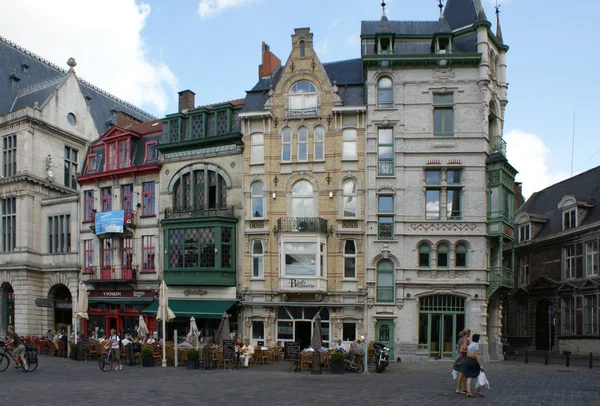 Ghent, capital of the province of East Flanders in the Flemish Region — Stock Photo, Image