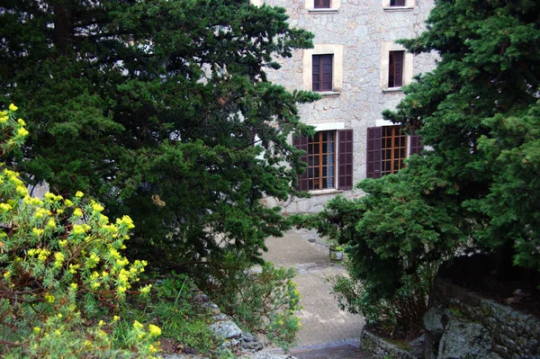 Lluc Tapınağı, Mallorca 'nın ruhani merkezi. İspanya — Stok fotoğraf