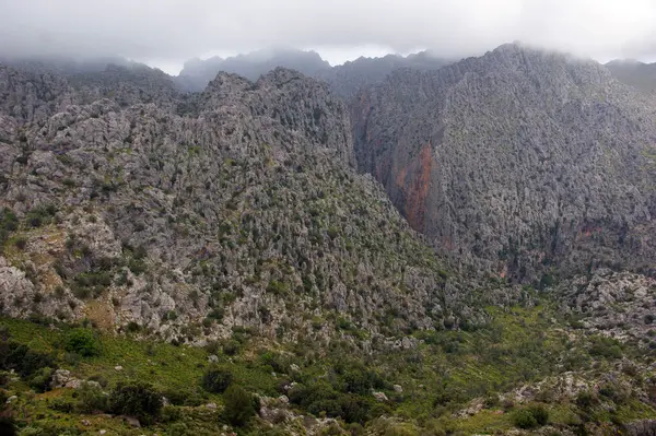 Tramuntana bergketen op het eiland Mallorca — Stockfoto