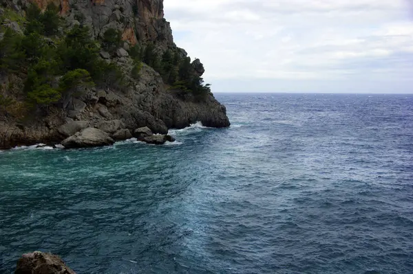 Cartões postais de Cala Millor, na ilha de Maiorca, Espanha — Fotografia de Stock